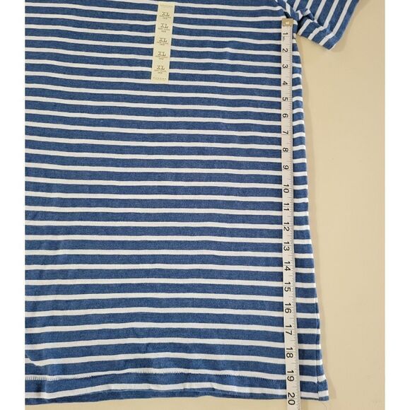 Men's Sonoma Goods For Life Short Sleeve Crewneck Striped Shirt - Picture 5 of 8